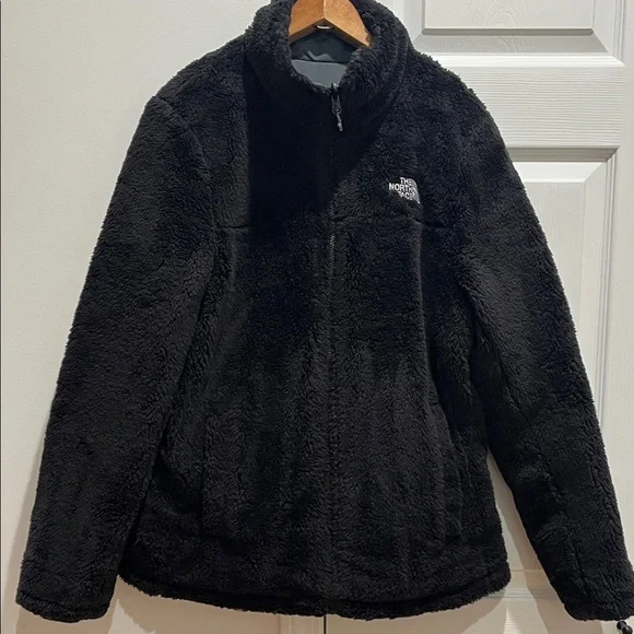 The North Face Charcoal Quilted & Black Reversible Jacket - Picture 3 of 3